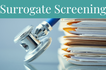 Surrogate Medical Screening