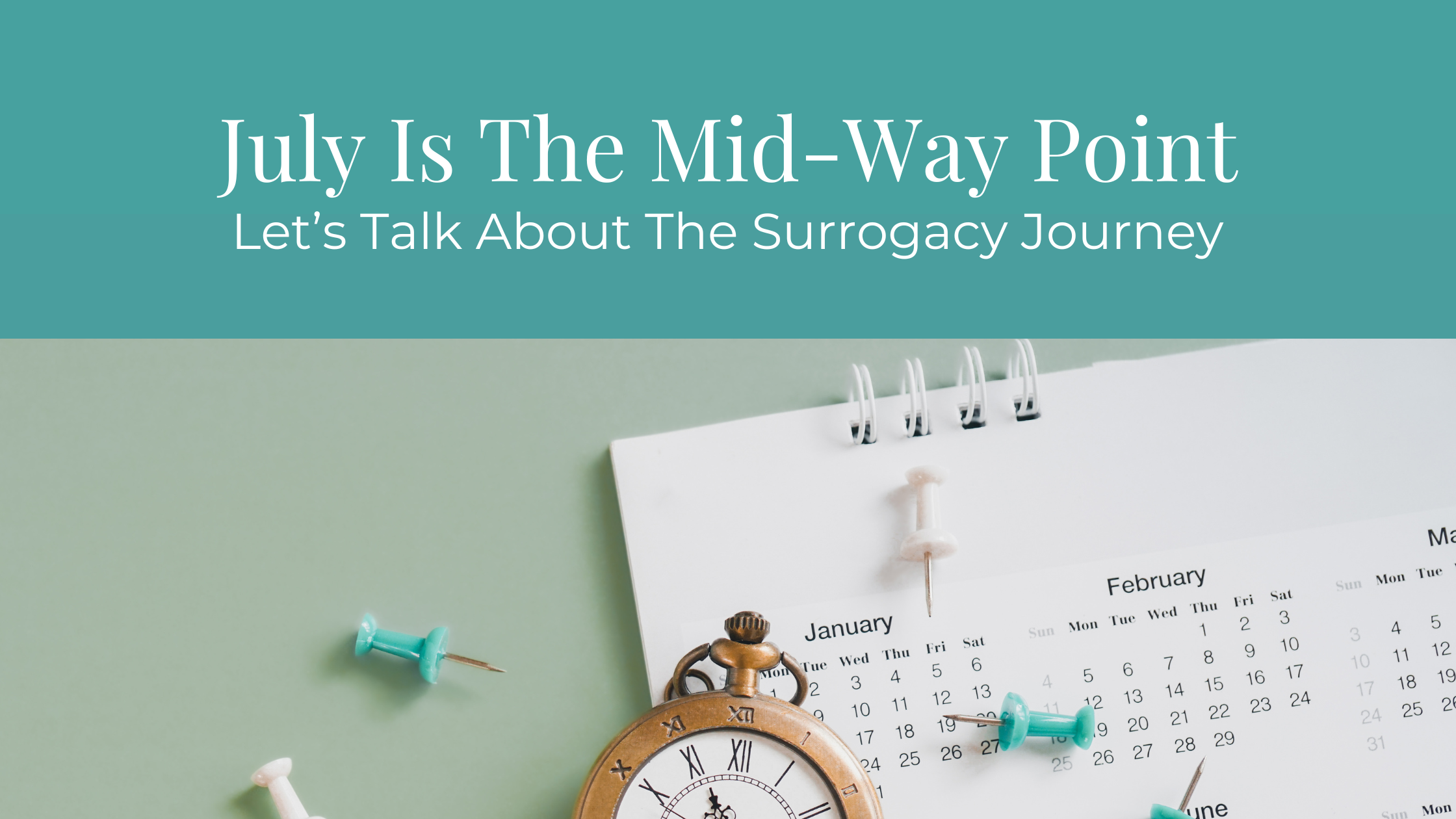 It’s July! The Midway Point & Surrogacy